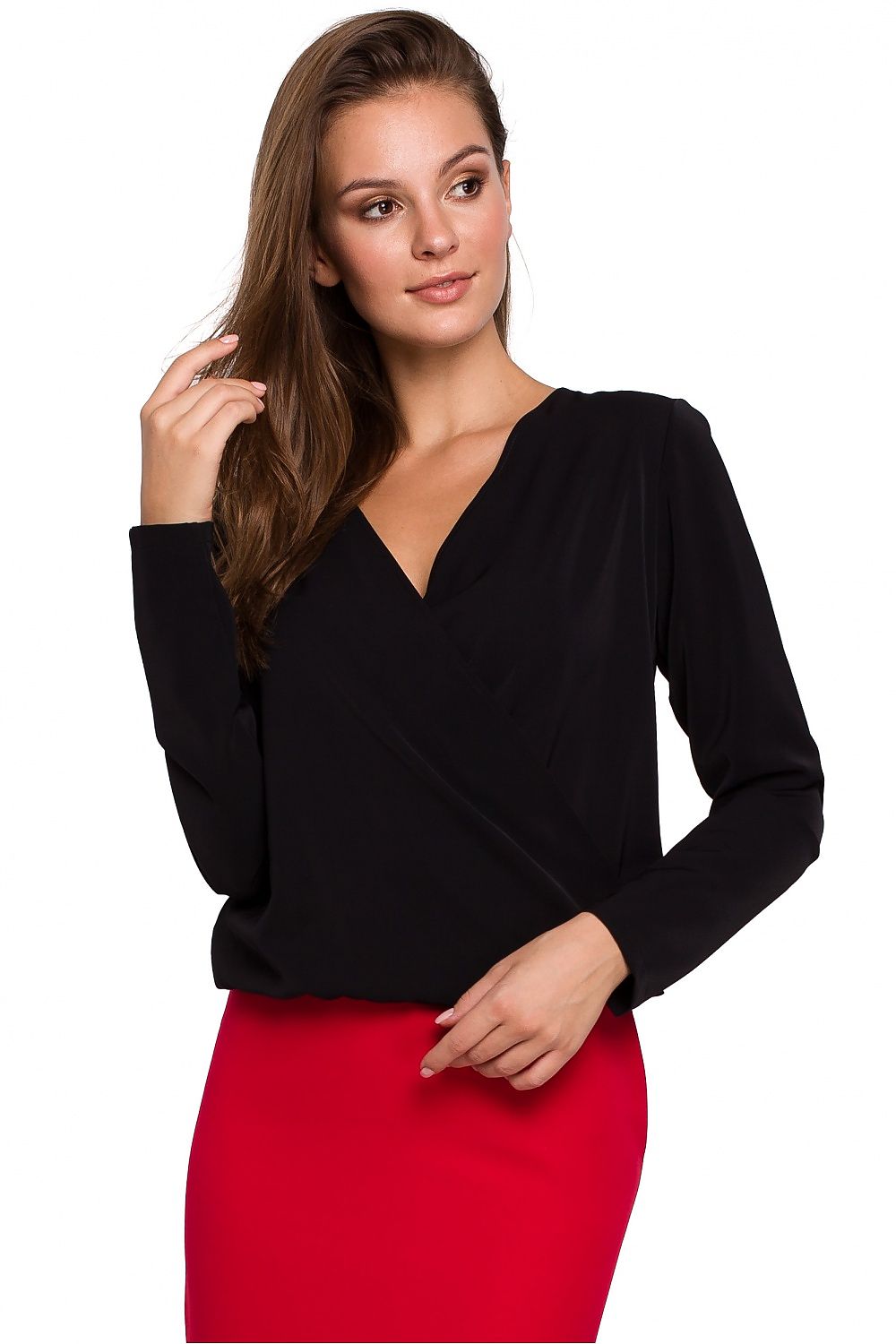   Bluzka Model K037 Black - Makover 