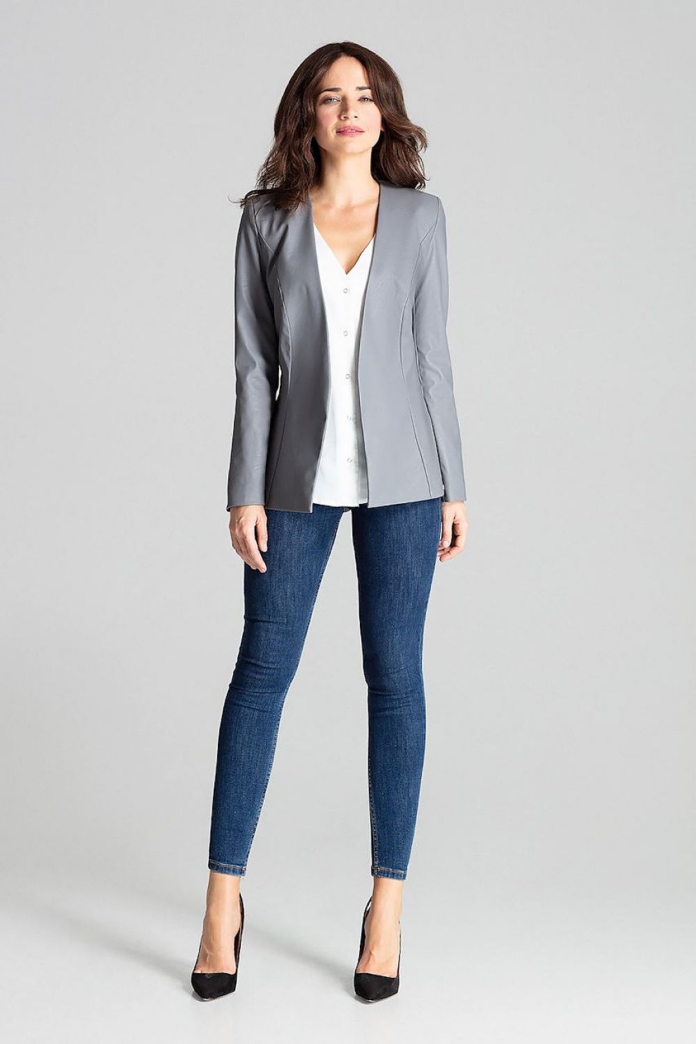   Żakiet Model L073 Grey - Lenitif 