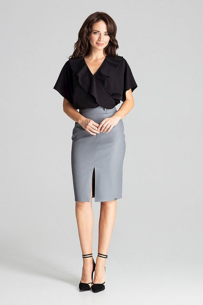  Spódnica Model L071 Grey - Lenitif 