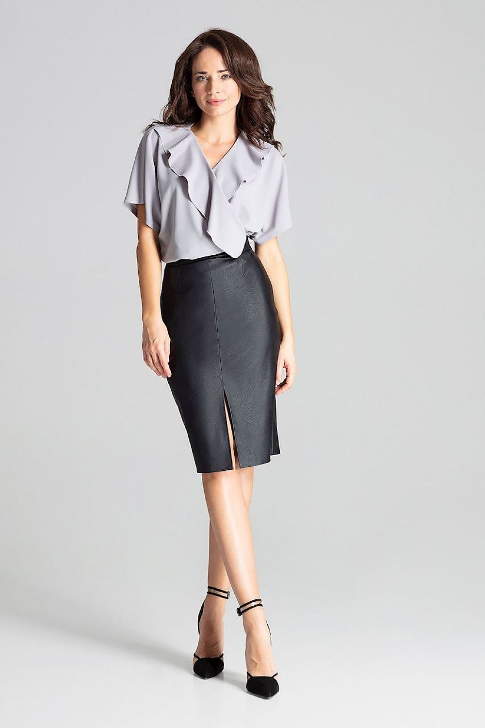  Spódnica Model L071 Black - Lenitif 