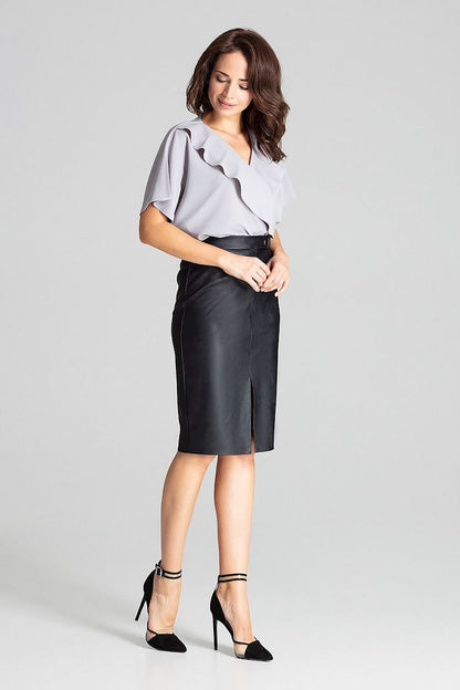  Spódnica Model L071 Black - Lenitif 