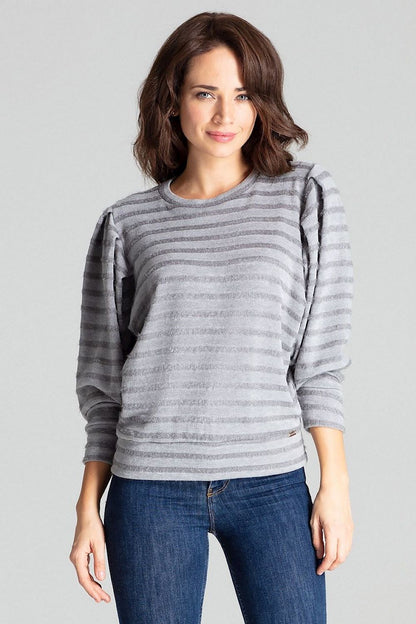   Bluzka Model L069 Grey - Lenitif 