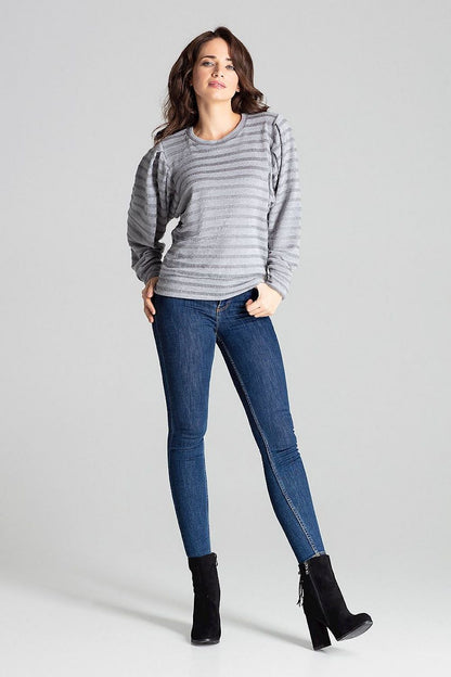   Bluzka Model L069 Grey - Lenitif 