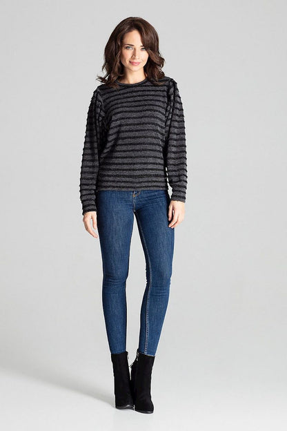   Bluzka Model L069 Black - Lenitif 
