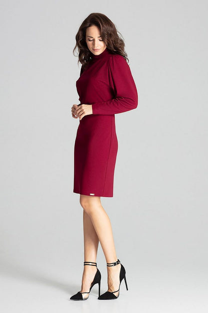  Sukienka Model L064 Bordo - Lenitif 