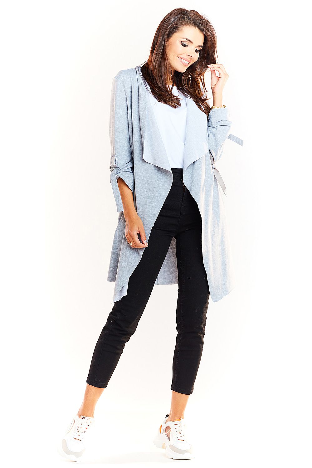   Bluza Damska Model M222 Grey - Infinite You 