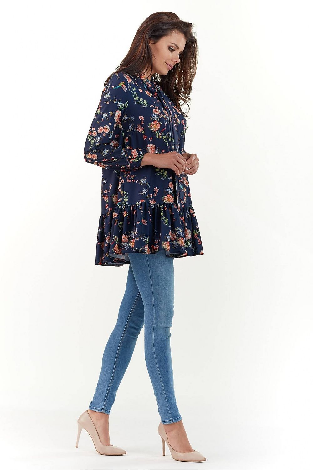   Bluzka Model M165 Navy - Infinite You 