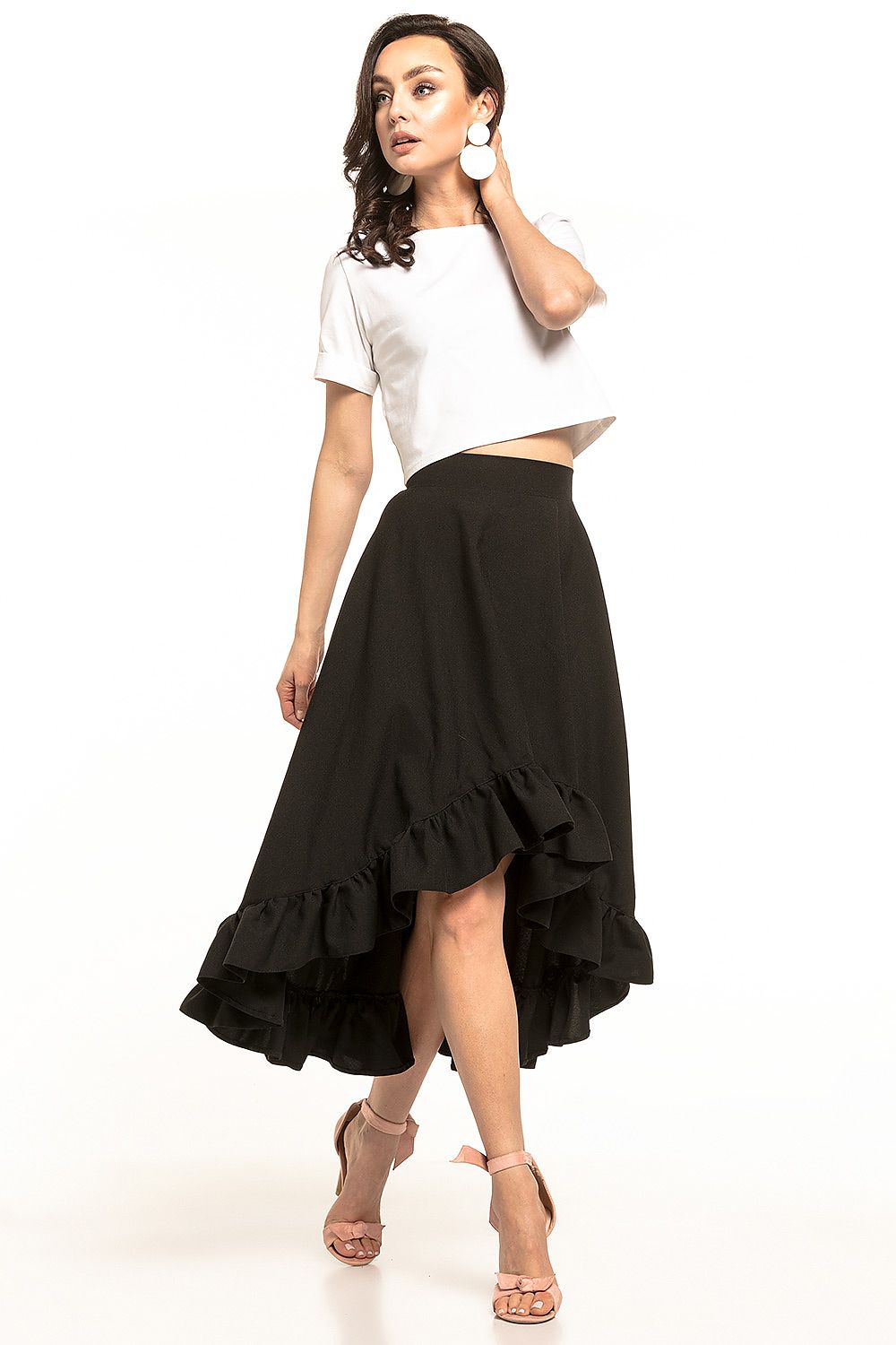  Spódnica Model T319/1 Black - Tessita 