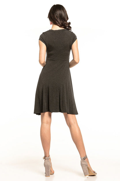   Sukienka Model T312/1 Dark Grey - Tessita 