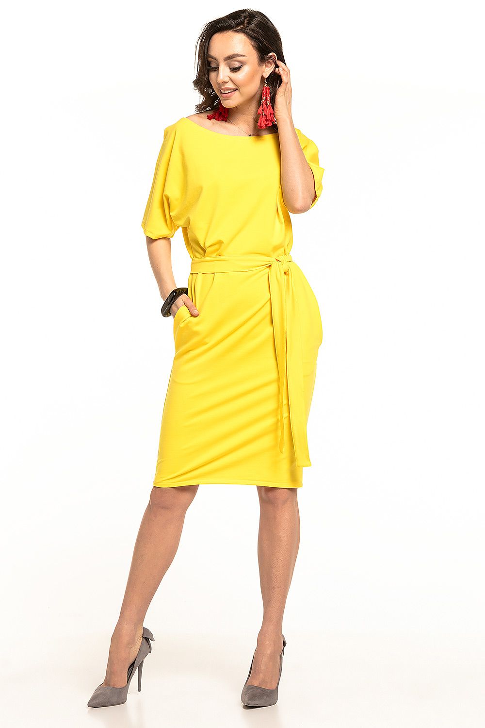  Sukienka Model T309/8 Yellow - Tessita 