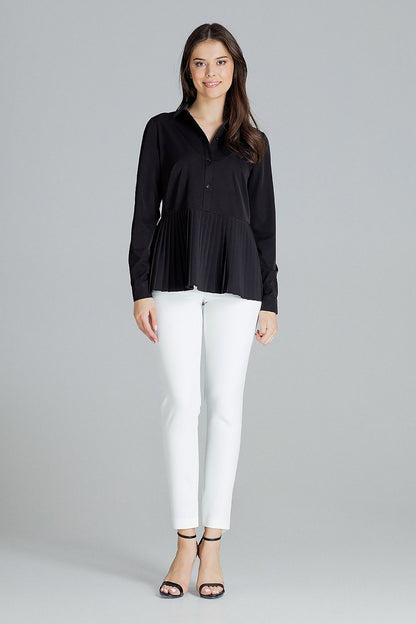  Bluzka Model L089 Black - Lenitif 