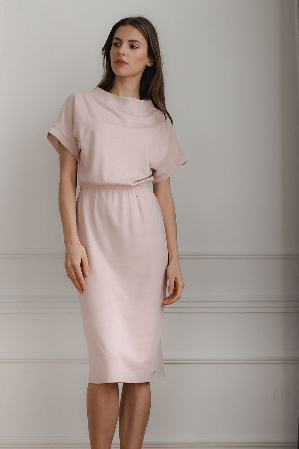  Sukienka Model L087 Pink - Lenitif 