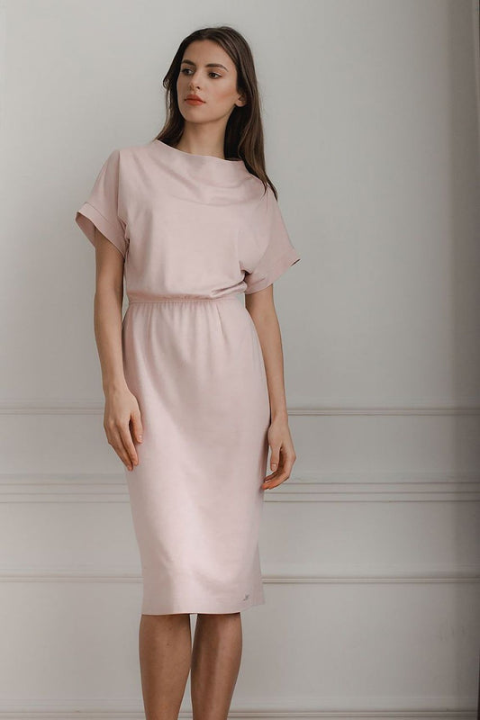  Sukienka Model L087 Pink - Lenitif 
