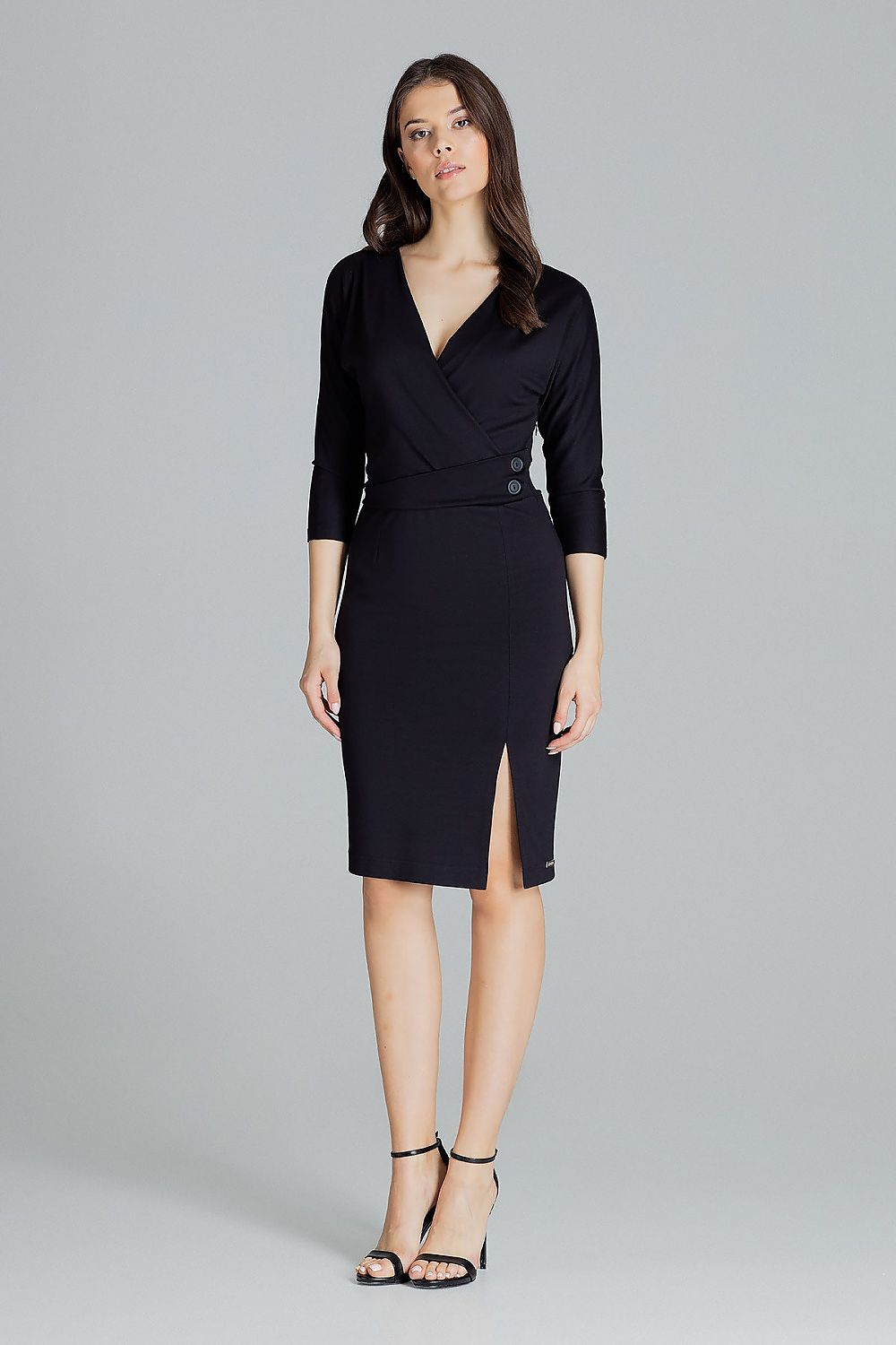  Sukienka Model L086 Black - Lenitif 