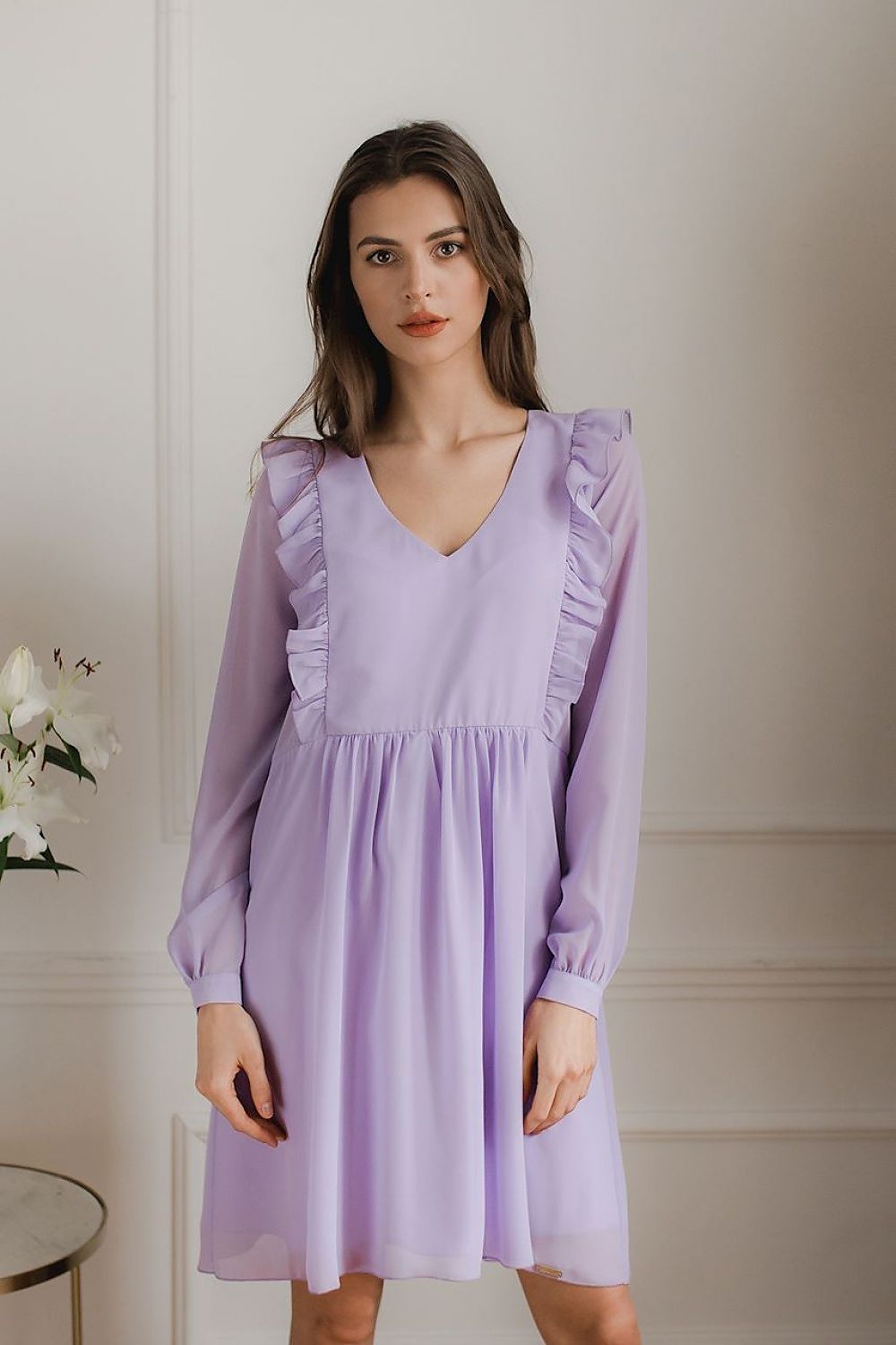   Sukienka Model L083 Violet - Lenitif 