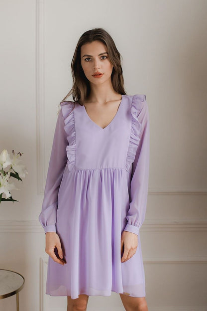   Sukienka Model L083 Violet - Lenitif 