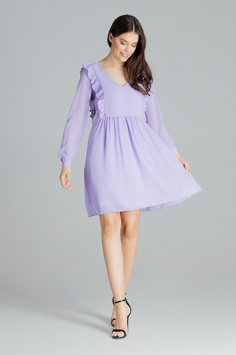   Sukienka Model L083 Violet - Lenitif 