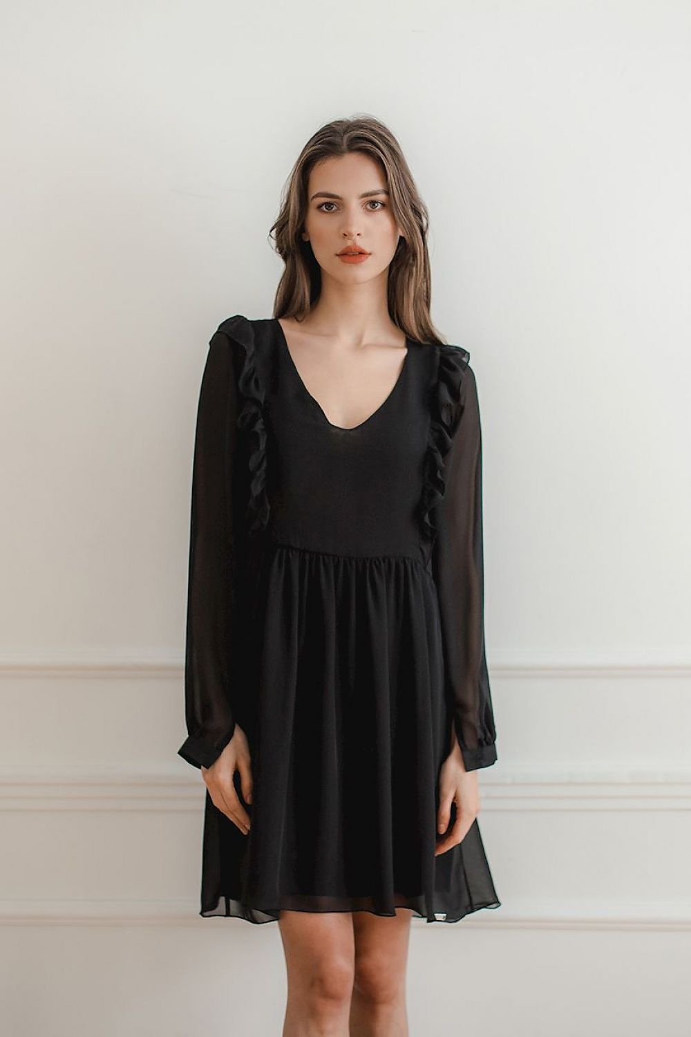   Sukienka Model L083 Black - Lenitif 