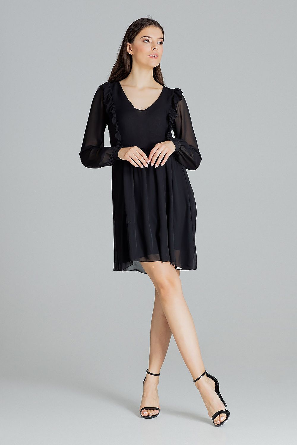   Sukienka Model L083 Black - Lenitif 