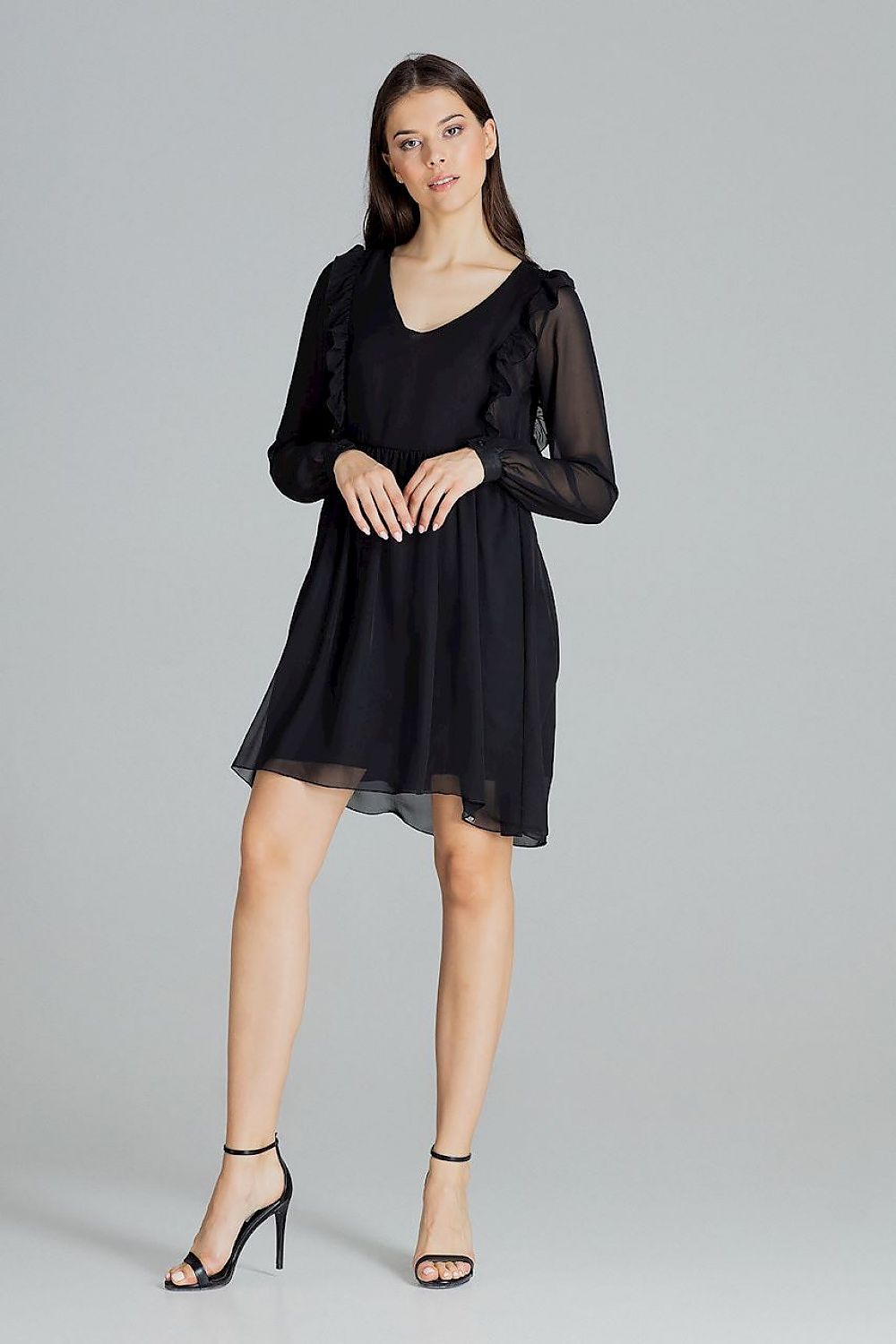   Sukienka Model L083 Black - Lenitif 