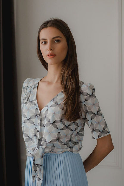   Bluzka Model L081 Wzór 114 - Lenitif 