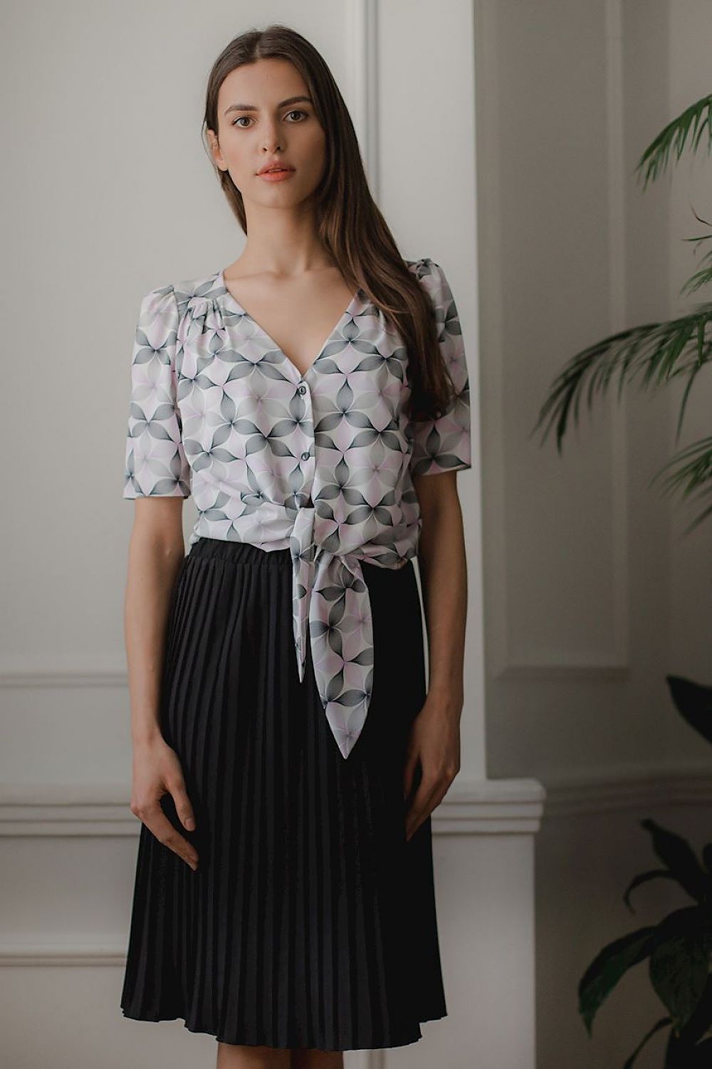   Bluzka Model L081 Wzór 113 - Lenitif 
