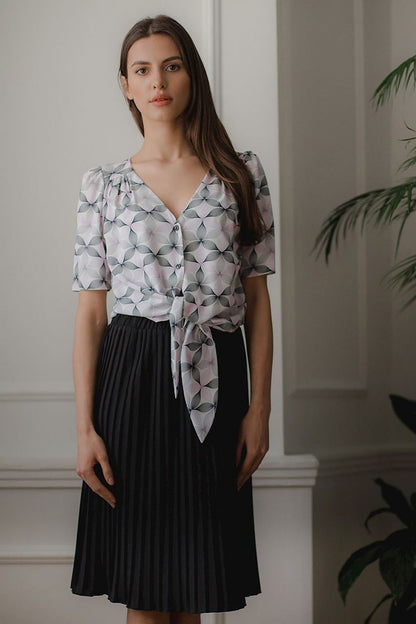   Bluzka Model L081 Wzór 113 - Lenitif 