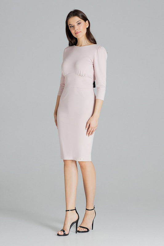   Sukienka Model L079 Pink - Lenitif 