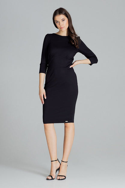   Sukienka Model L079 Black - Lenitif 