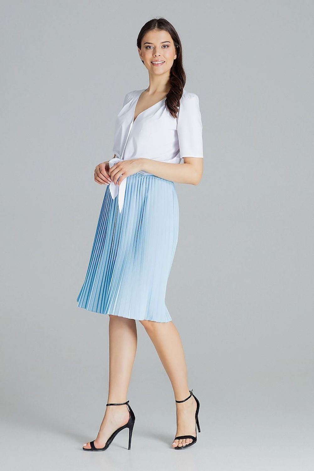  Spódnica Model L078 Blue - Lenitif 