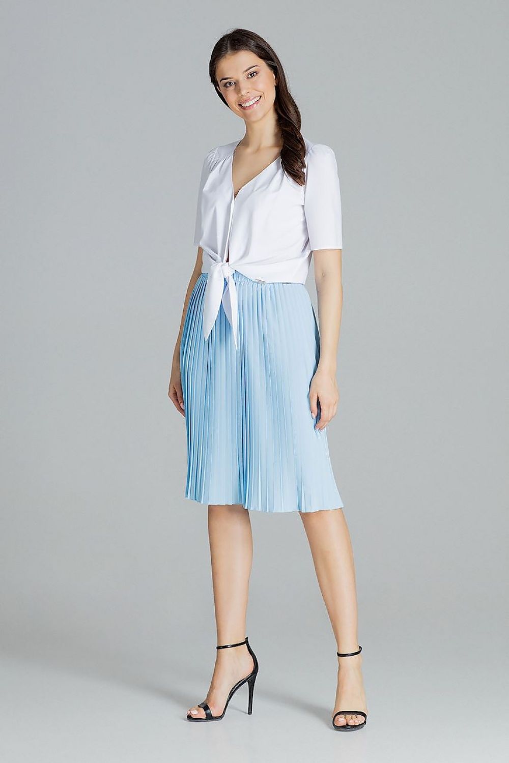  Spódnica Model L078 Blue - Lenitif 