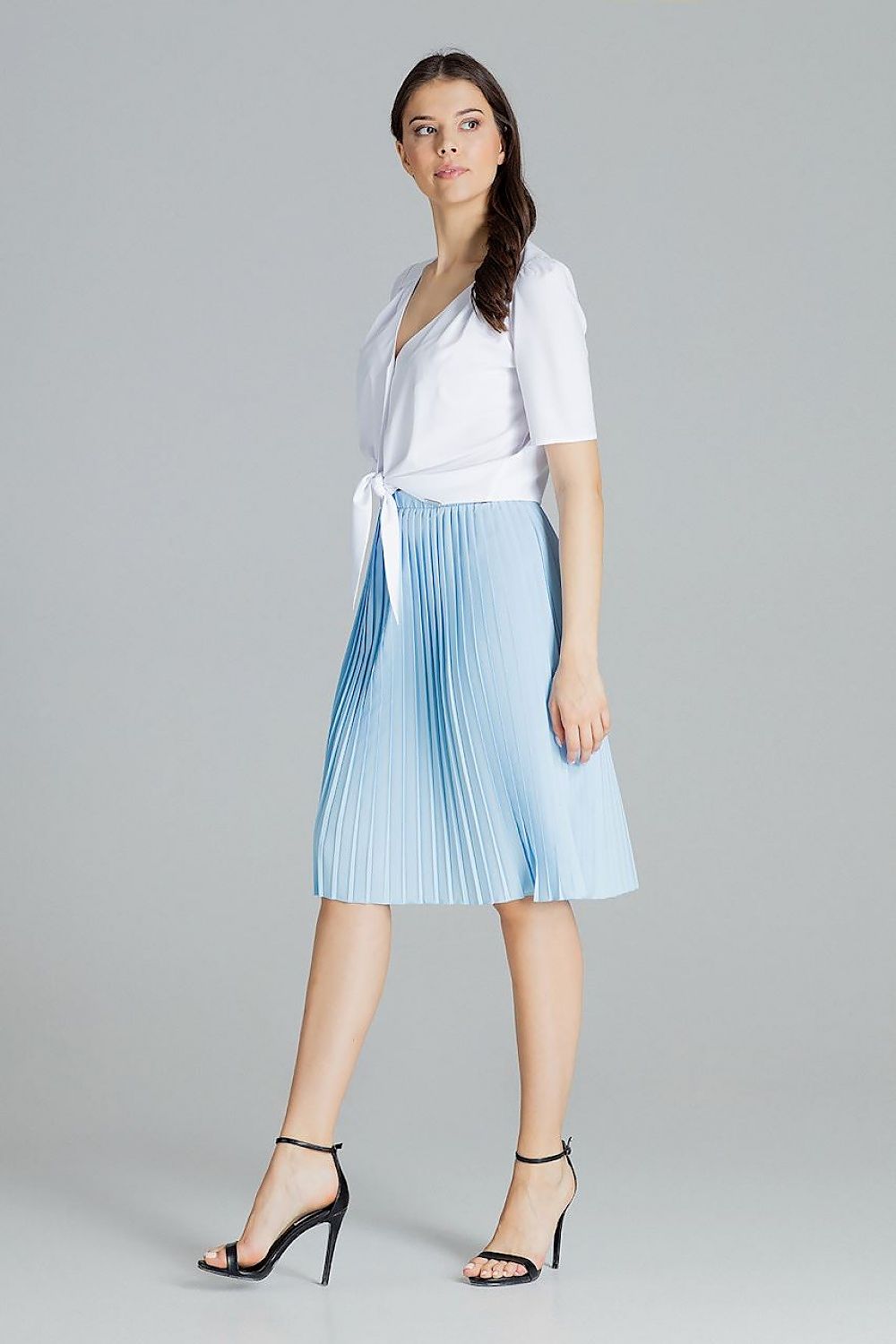  Spódnica Model L078 Blue - Lenitif 