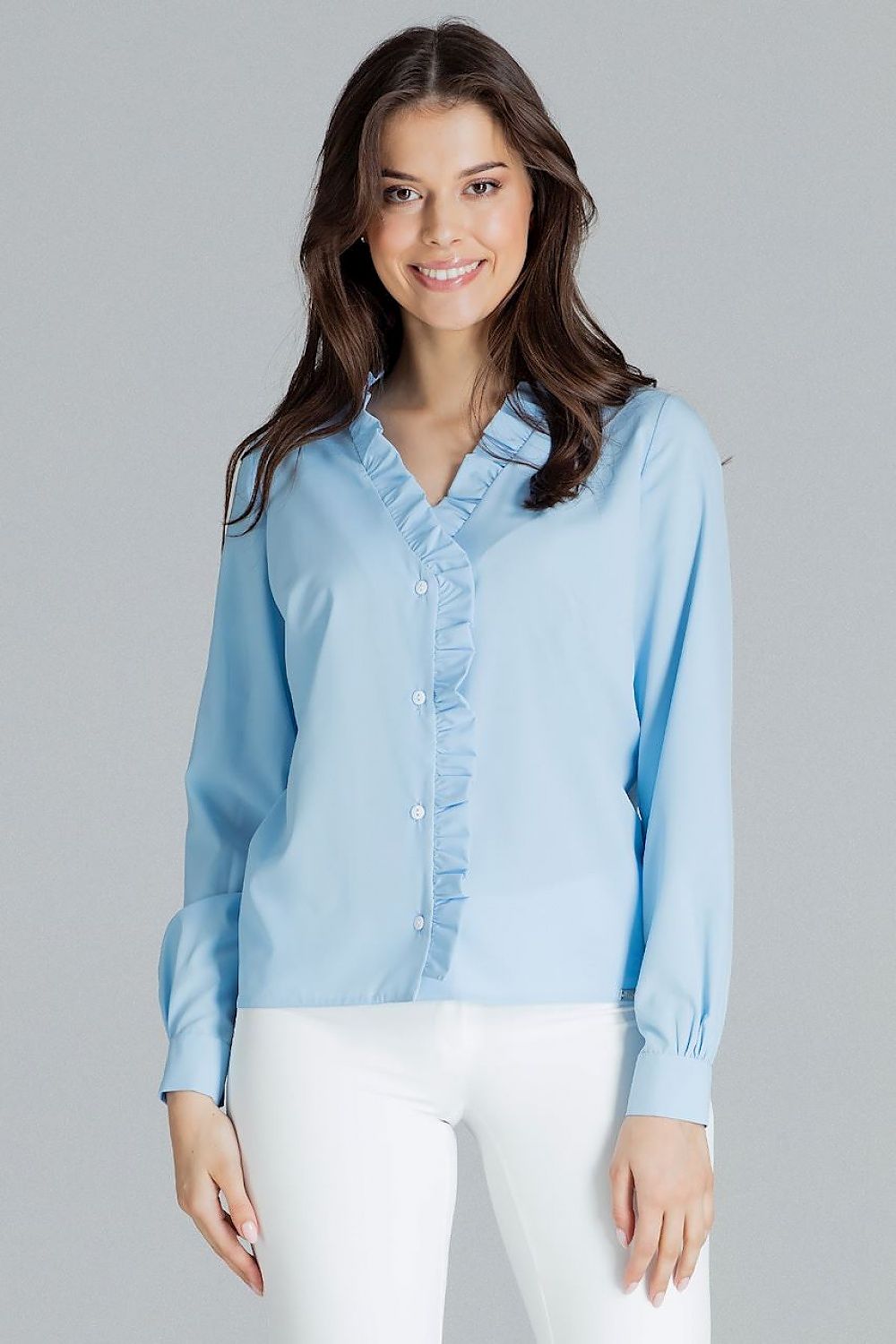   Bluzka Model L077 Blue - Lenitif 
