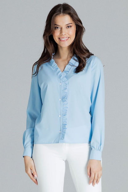   Bluzka Model L077 Blue - Lenitif 