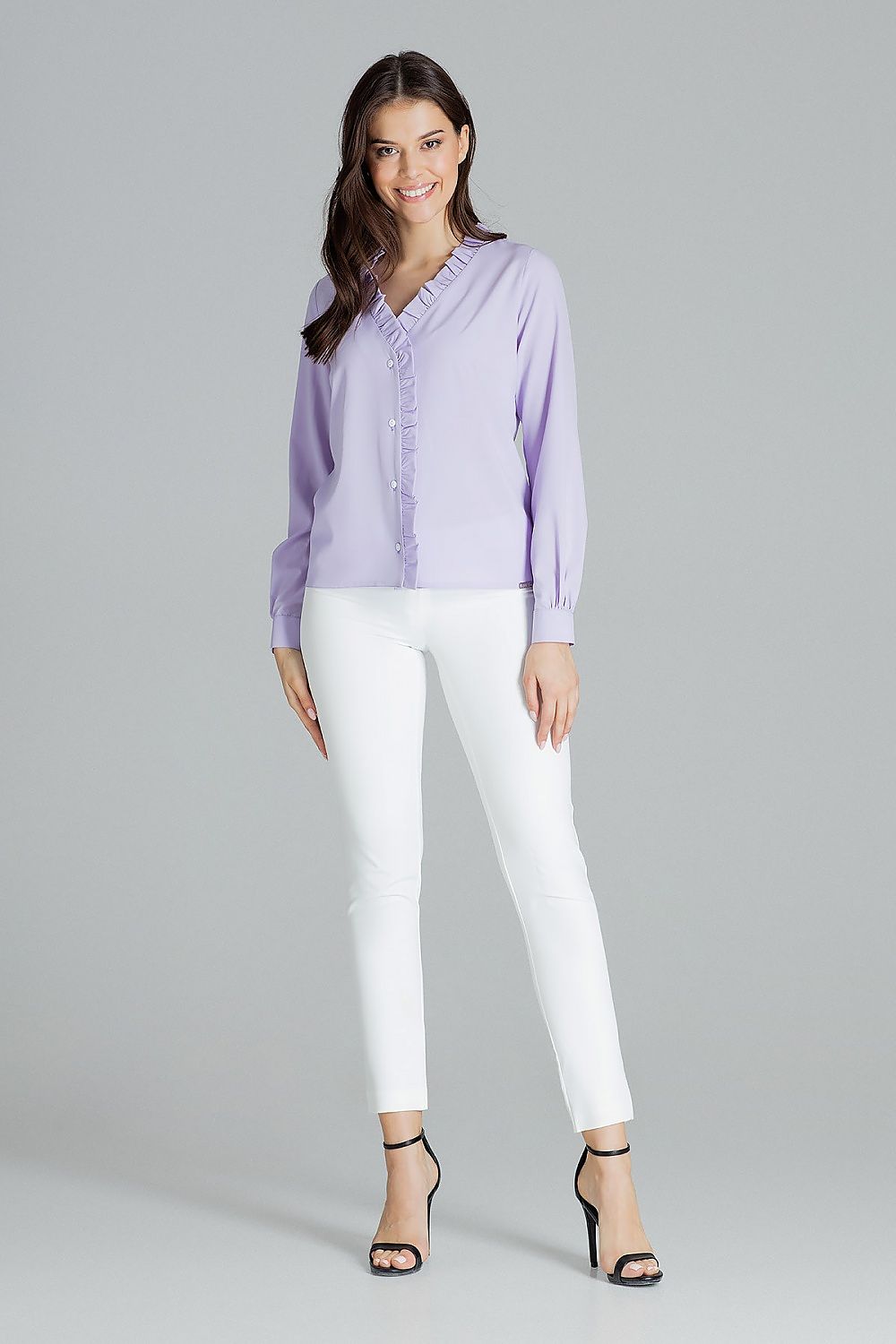   Bluzka Model L077 Violet - Lenitif 