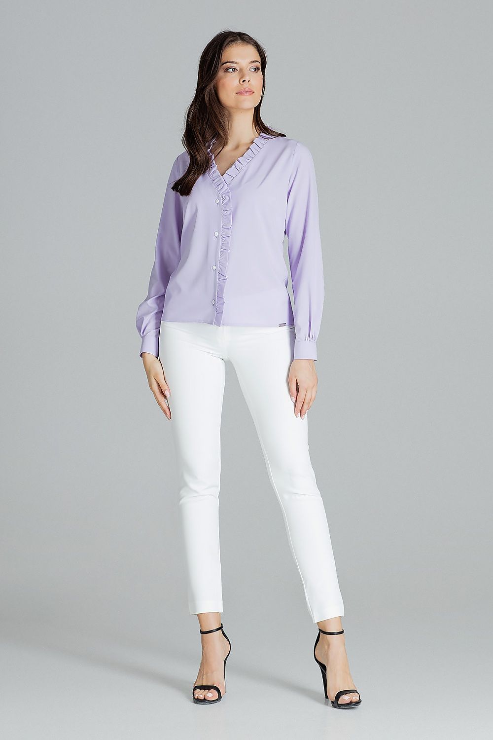   Bluzka Model L077 Violet - Lenitif 