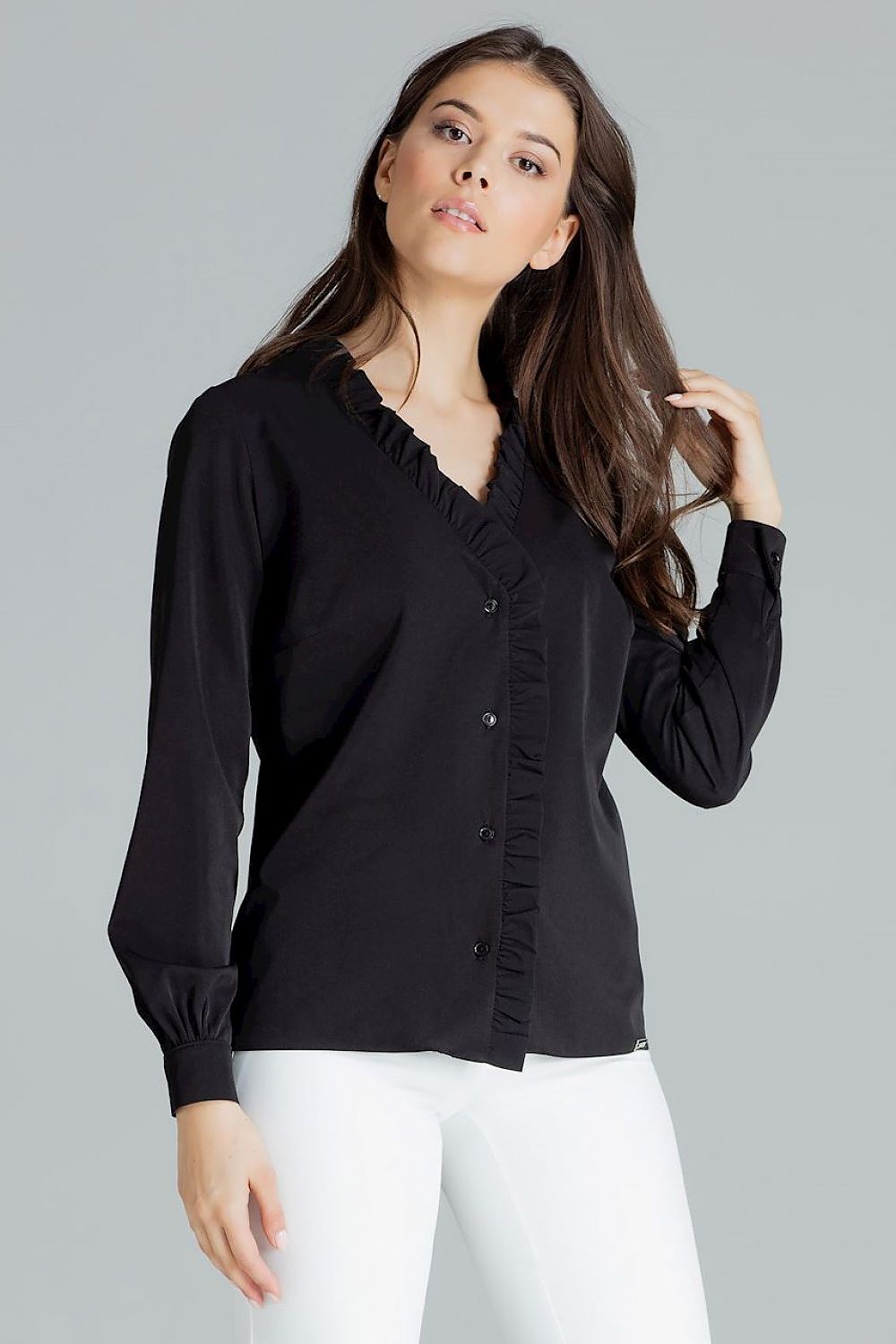   Bluzka Model L077 Black - Lenitif 