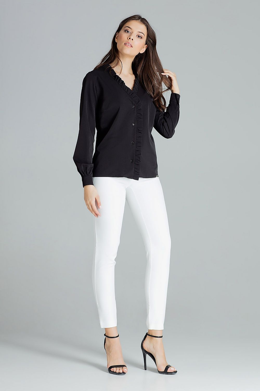   Bluzka Model L077 Black - Lenitif 