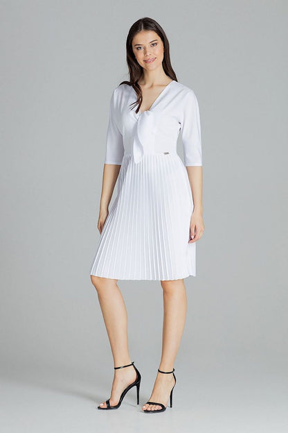   Sukienka Model L076 White - Lenitif 