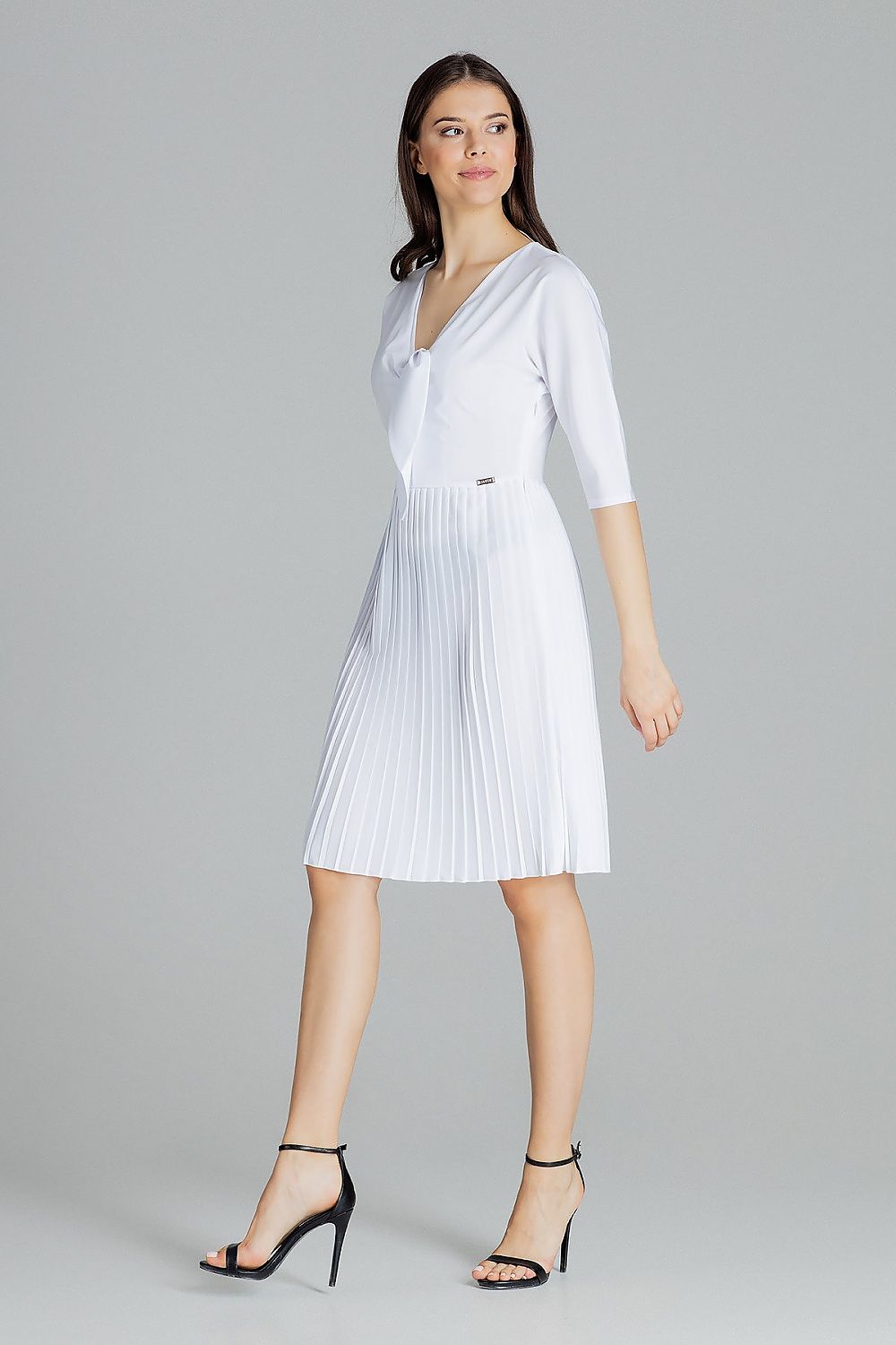   Sukienka Model L076 White - Lenitif 