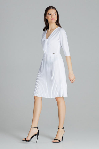   Sukienka Model L076 White - Lenitif 