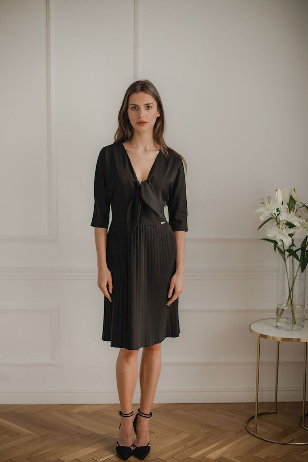   Sukienka Model L076 Black - Lenitif 