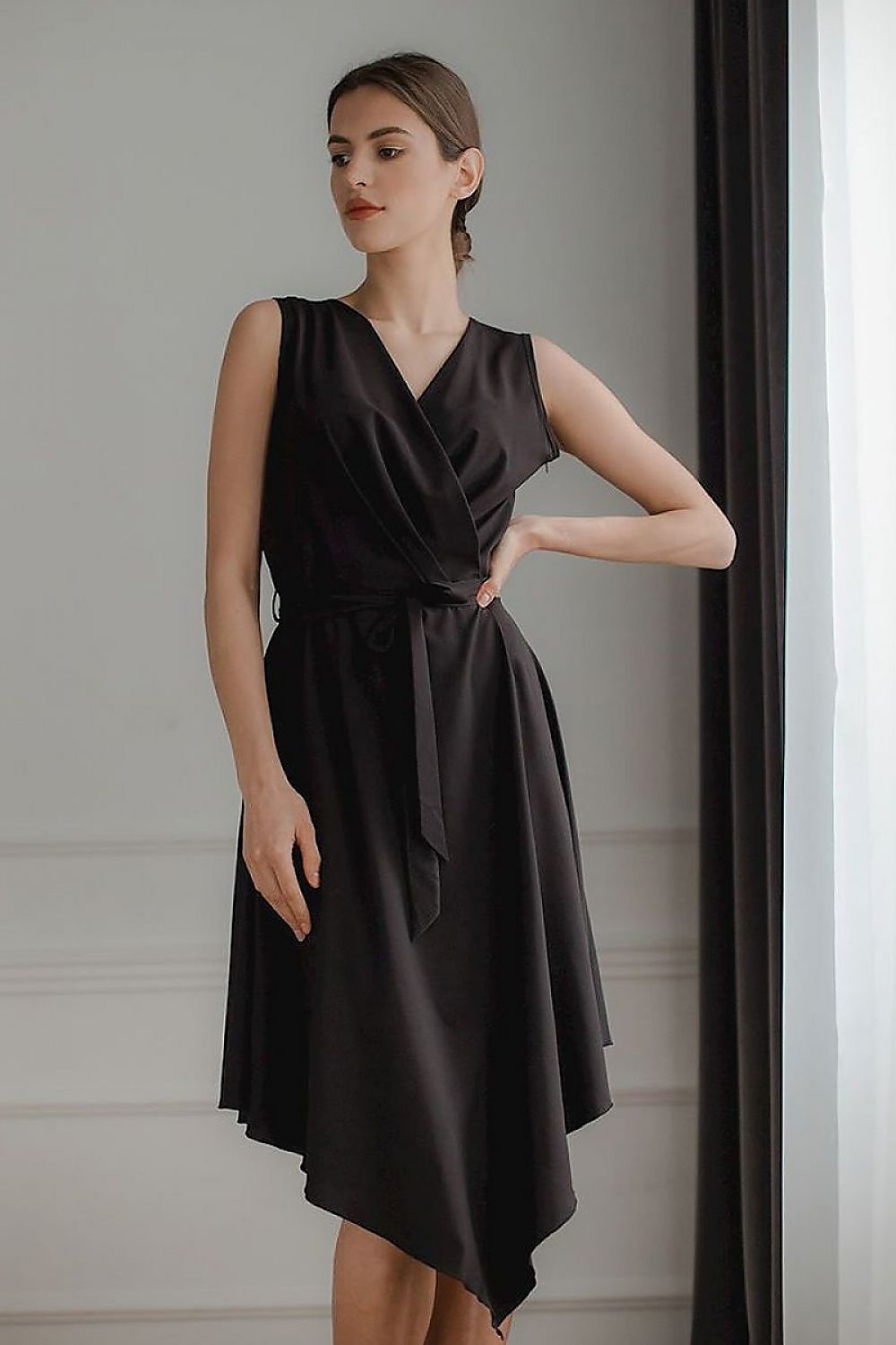   Sukienka Model L080 Black - Lenitif 