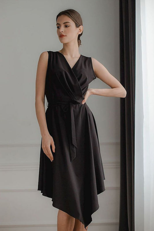   Sukienka Model L080 Black - Lenitif 