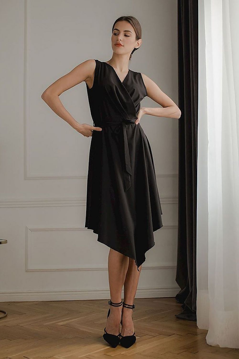   Sukienka Model L080 Black - Lenitif 