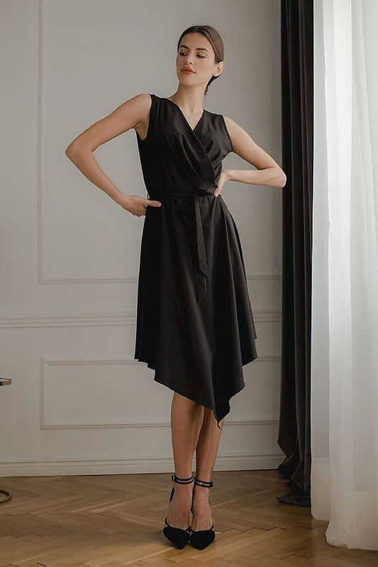   Sukienka Model L080 Black - Lenitif 