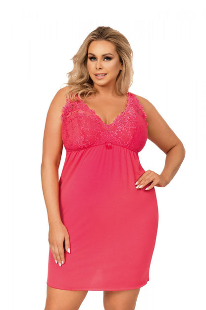  Koszulka nocna Koszulka Model Lucia Plus Coral - Donna 