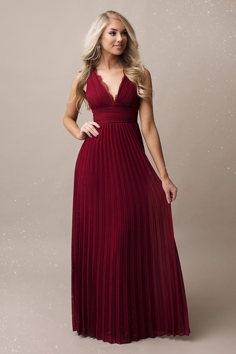  Sukienka Model 18603 Bordo - YourNewStyle 