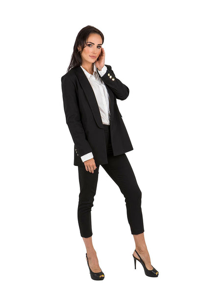   Marynarka Damska Model 09 Black - Cabba 
