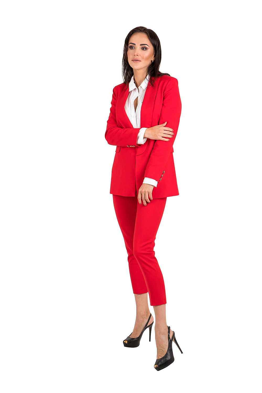   Marynarka Damska Model 09 Red - Cabba 